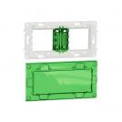 SCHNEIDER ELECTRIC - NU7004PC NEW UNICA МОНТАЖНА РАМКА С ПРОТЕКТОР 4M ПЛАСТМАСА