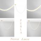 NOVA LUCE - Dimmable pendant lamp  L:200, H:203.4 cm.  9186957  PERLA ⚡ LED 109W ⚡ 9732Lm ⚡ 3000K ⚡ 220-240V ⚡ IP20 ✴ Gold Metal/Opal Glass