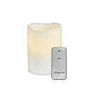 ACA LIGHTING - декоративна лампа WHITE WAX F0711515 1 LED LIGHT WITH BATTERY (2xAA) & ON/OFF IR REMOTE CONTROLLER, WARM WHITE, IP20