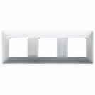 VIMAR - 14644.27 - Plana Рамка 3х2М немски стандарт Metallized silver
