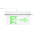ELMARK - AL3117 - LED EMERGENCY LIGHT PLASTICBOARD SIDE ARROW 9AL3117