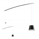 REDO GROUP - Пендел LOLLI 01-1498 SU LED 1x7W 3000K BLACK