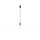 NOWODVORSKI - Hanging lamp 7868 CYLINDER SOLID BRASS M zwis • GU10 1x10W only LED • IP20