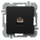 TEM - Socket RJ45 UTP cat. 5e color Black Logiq KQ37BKXO
