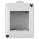 VIMAR - Plana surface mounting box IP40 enclosure 2M - 14802 (1)