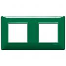 VIMAR - 14643.47 - Plate 4M (2+2) 71mm Reflex emerald
