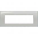 BTICINO - LNA4807KG Рамка 7М Ice grey правоъгълна Livinglight