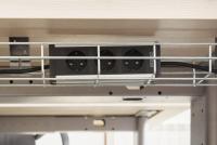 DIGITEL - Desk module Inox, Shuko, 3x socket 1х USBX2 UPD (5)