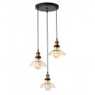 SMARTER - pendant luminaire   SAVILLE 01-1004  E27, 3x max. 42W