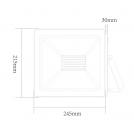 ACA LIGHTING - LED floodlight 150W, 4000K, 220V, IP66, neutral light Q15040 (1)