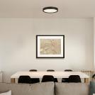EGLO - surface-mounted light IDUN-E Ø:285mm 17W 2000lm 3000K black - 74158 (2)