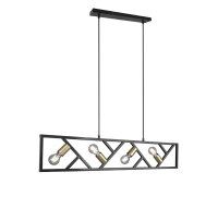 TRIO - pendant luminaire BELA 307900432 E27, 4X10W