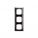 ABB - 2CKA001725A1533 Рамка тройна ABB Basic55 Сиво-бежова