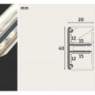 PAULMANN - 70268 LED Strip Profile Duo 1m✴Aluminum (5)