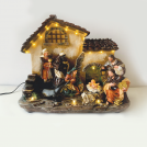ACA LIGHTING - X0314 LED WW DECOR MULTICOLOR NATIVITY 3ΑΑ (BAT) 29Χ14Χ24CM