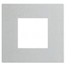 BTICINO - Cover plate 2 modules White Mica Light Now YA4802WM