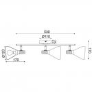 ACA LIGHTING - Спот Primary GN283CBK (1)