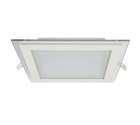 ELMARK - LED ПАНЕЛ КВАДРАТ СЪС СТЪКЛО 18W 2700K - 99LED645