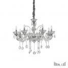 IDEAL LUX - Полилей COLOSSAL SP8 Trasparente  114187