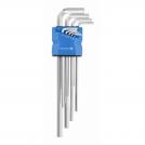 Högert Technik - Hex wrenches, extra long 9 pcs HT1W822