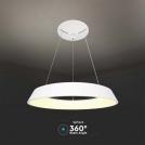 V-TAC - LED Пендел 48W Висящ Димиращ Бял 4000K SKU 6904 VT-7755 (2)
