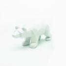 ACA LIGHTING - X1565412 DECORATIVE RESIN BEAR WHITE 10cm
