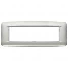 VIMAR - 20687.C13 - Eikon Chrome Round Рамка 7М италиански стандарт Matt silver