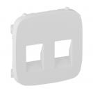 LEGRAND - 7 553 75 Cover plate Valena Allure - double loudspeaker socket - white