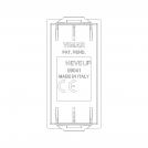 VIMAR - Blank module white - 09041 (2)