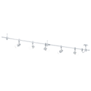 EGLO - Осветителна система  С-МА LED шина 5хGU10 5W 5x400lm L-2000 алум./бяло 93358  VILANOVA