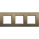 BTICINO - LNA4802M3SQ Square cover plate 3х2modules - Square-metal