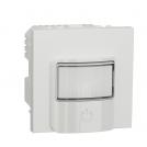 SCHNEIDER ELECTRIC - NU352518 Motion sensor with switch 10A New Unica 2 modules white