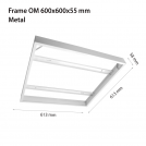 2R - Metal Frame 600х600