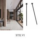NOVA LUCE - Spot  Ø5, Н:64 cm.  9232149  STILVI ⚡ LED 4W ⚡ 177Lm ⚡ 3000K ⚡ ∡ 25° ⚡ 220-240V ⚡ IP20 ✴ Sandy Black