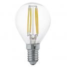 ACA LIGHTING - LED крушка димираща топче FILAMENT E14 4W 4000K 410lm RETRO4NWDIM