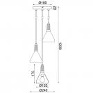 ACA LIGHTING - Пендел Primary GN283PBK (1)