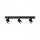 PAULMANN - Spotlight  66777   ZYLI ⚡IP44⚡GU10⚡230V⚡max. 3x10W dimmable✴Black matt