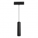 ACA LIGHTING - LED MAGNETIC TRACK PENDANT 48V DC 9W 4000K 950LM 36° OSRAM RA90 Φ50*220MM HUBEP940B Black Matte
