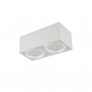 ACA LIGHTING - White Moon Outdoor Mount Double 2хAR111 150x300x120 MCDAR2B