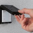 PAULMANN - 50137 Wall Switch Smart Home Zigbee 3.0 On/Off/Dimm Outdoor ✴ Black (4)