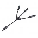 ELMARK -  Y-ЧЕТВОРЕН КОНЕКТОР 1500V MC4 4-6mm2 3 ЖЕНСКИ/1 МЪЖКИ - 411081/FY