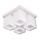 LIS LIGHTING - Плафон VEGA 4630PL-H01 E27, 4x40W, H15, D30cm, бяло