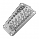 MOREK - LMC25 IP54 RAL 7035 grey Multigate (with pins)  MBA3F25L11