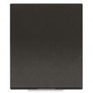 VIMAR - 31000S.2G In-line Лицев панел за in-line механизъм с вертикална подсветка 2М, Black