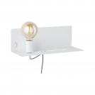 PAULMANN - Аплик с рафт  78915  DEVARA⚡E27⚡230V⚡max. 40W dimmable✴Бял (4)