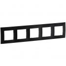 LEGRAND - Frame 5x Black Niloe New NP115BK