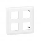 LEGRAND - 0 788 38 Plate Mosaic - 2 x 2 x 2 modules - white