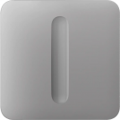 AJAX - Faceplate for Smart dimmer stand-alone, fog, SoloButton 98608.257.FG1