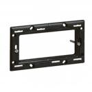LEGRAND - 0 802 14 Support Mosaic - for italian type boxes - supplied with screws - 4 modules