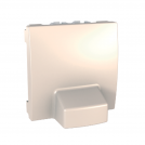 SCHNEIDER ELECTRIC - MGU3.862.25 Unica - cable outlet - 16 A - 2 m - ivory
